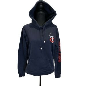 Victorias Secret PINK Minnesota Twins MLB pullover hoodie‎ navy blue size M